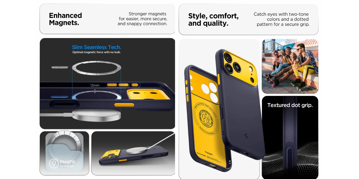 Spigen Nano Pop MagFit Case for iPhone 17 Pro Max.webp